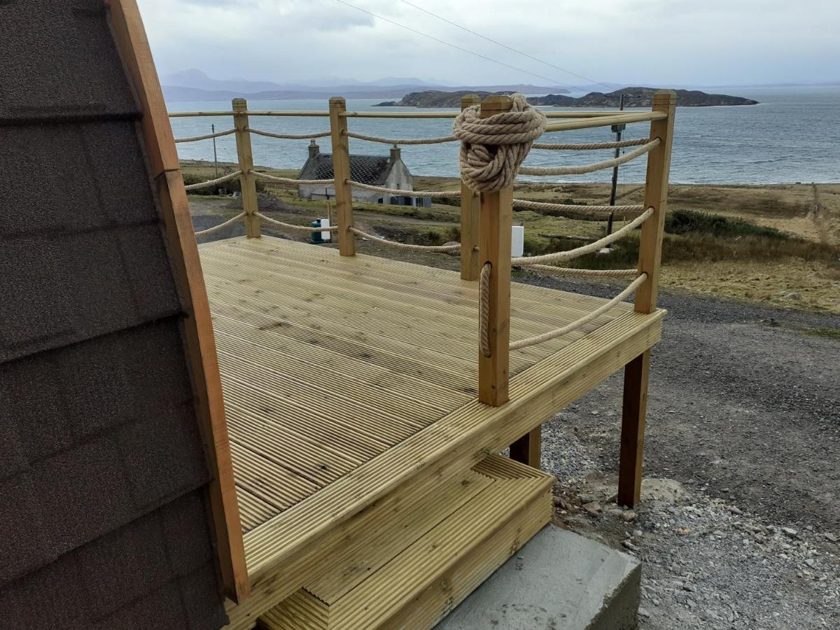 ホテル The Sleepy Crofter Glamping - Achiltibuie エクステリア 写真