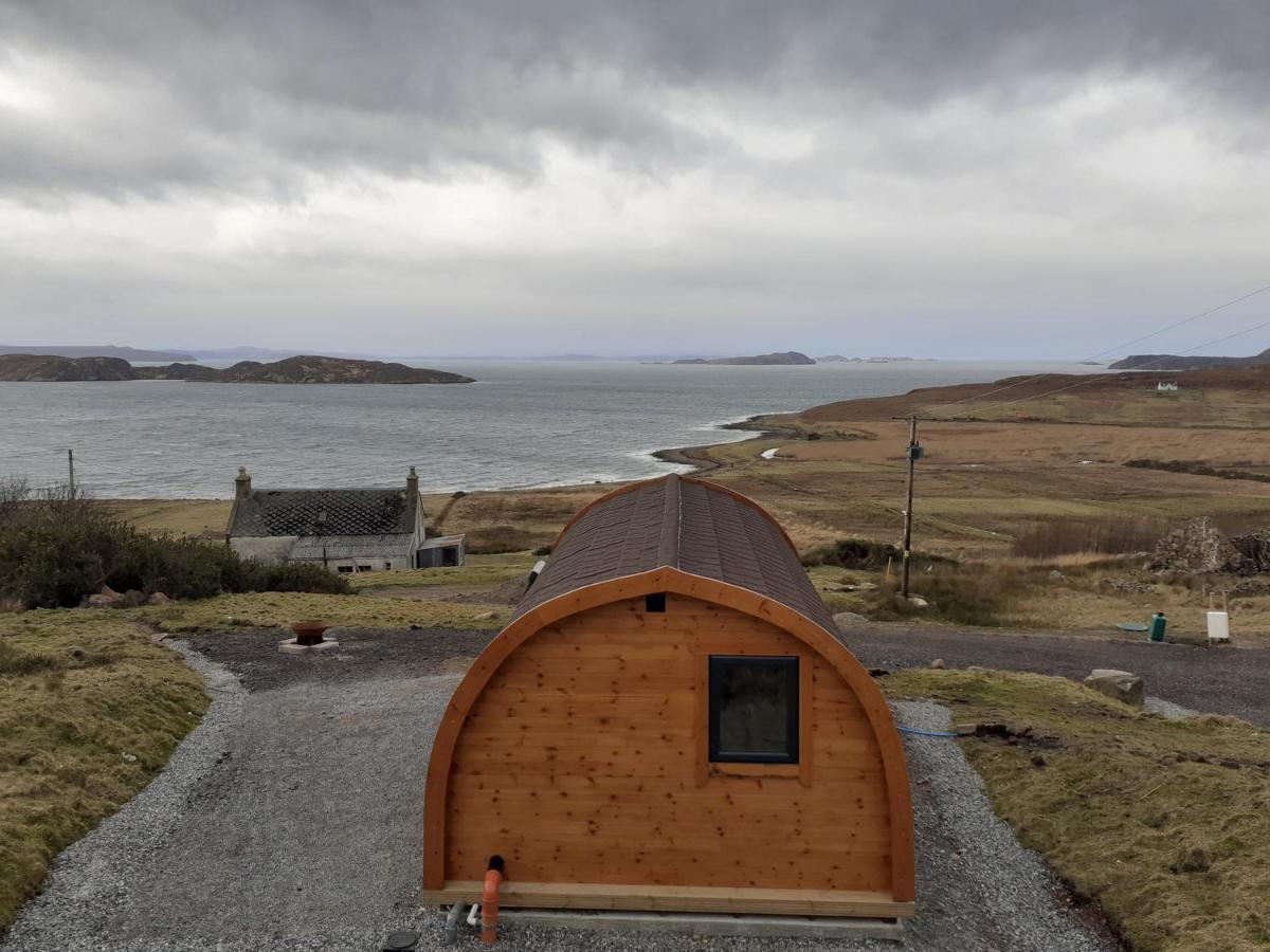 ホテル The Sleepy Crofter Glamping - Achiltibuie エクステリア 写真