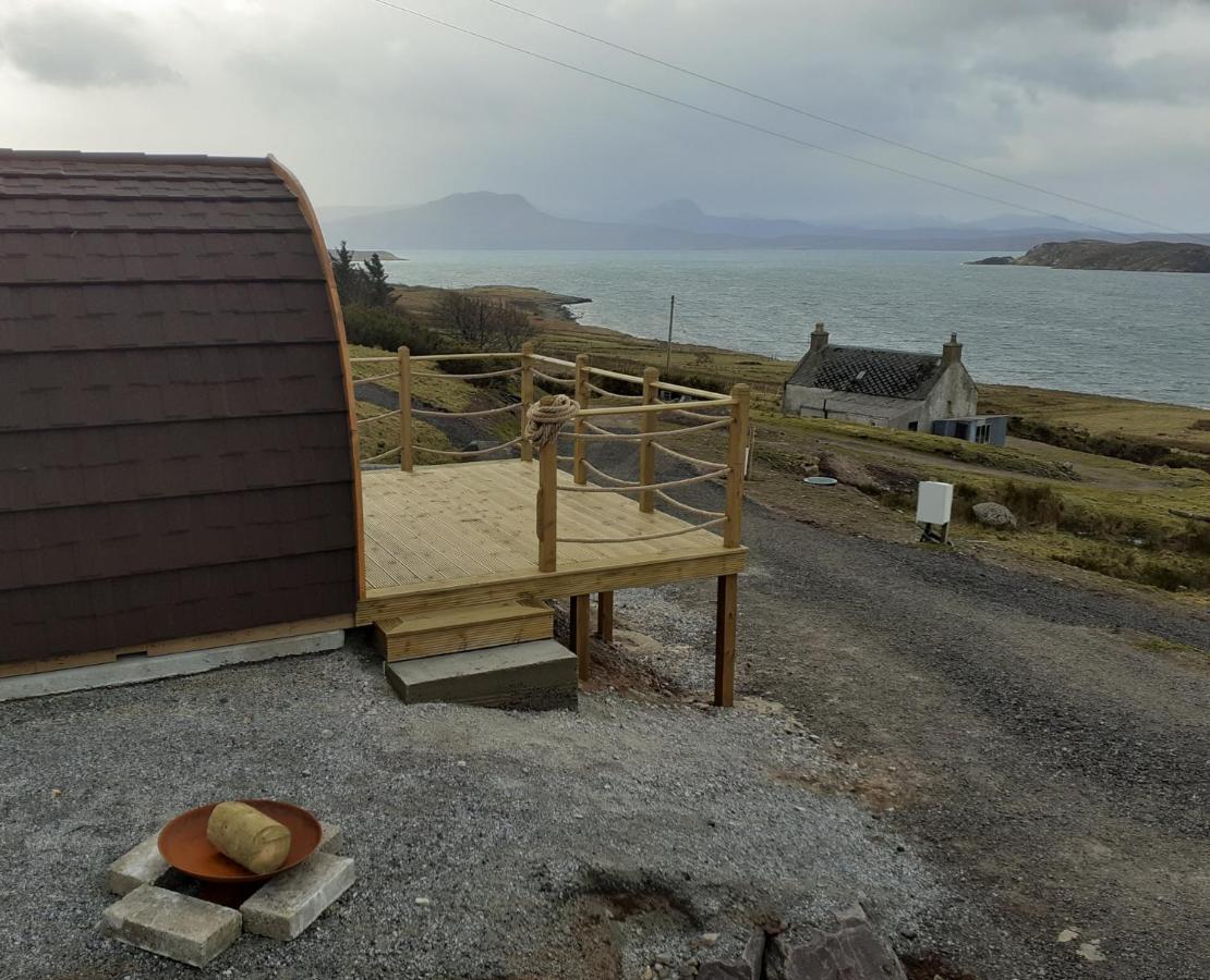 ホテル The Sleepy Crofter Glamping - Achiltibuie エクステリア 写真